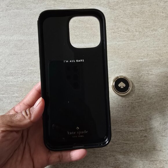 Kate Spade Flower Stability Ring And Case iPhone 16 PRO MAX KK238 - Picture 6 of 6